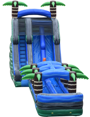 22’ Tropical Marble Slide
